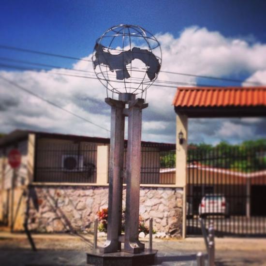 Geographic center of Panama, Central Park of Penonome.